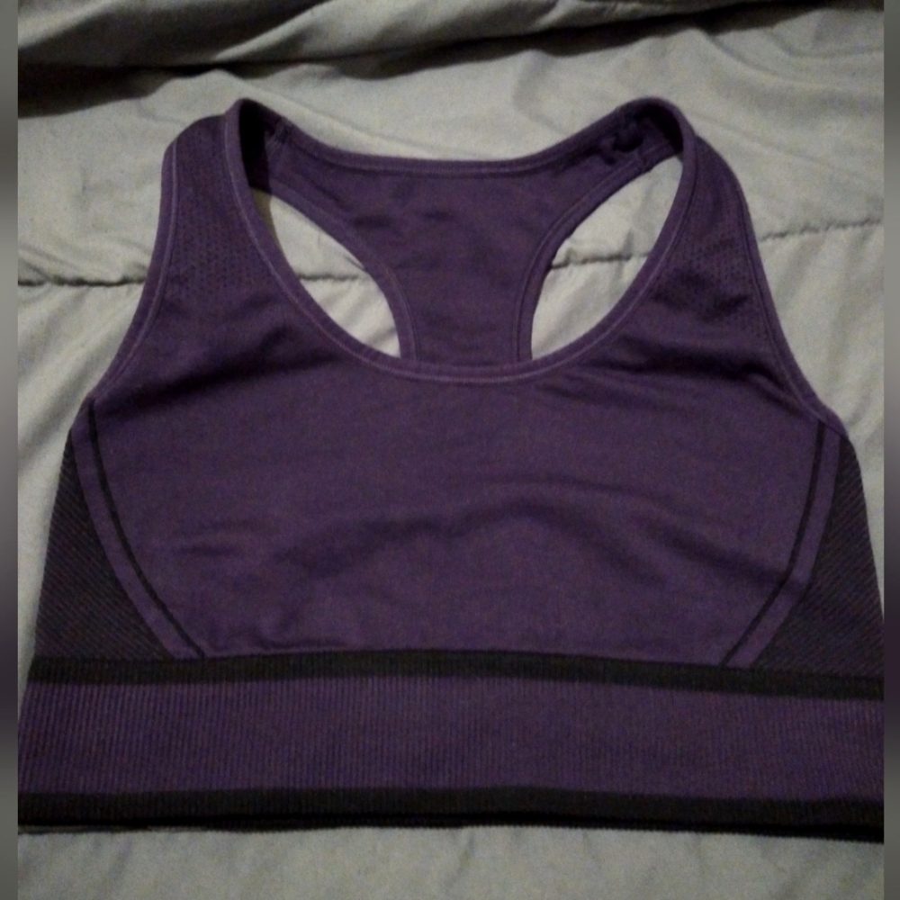🎃 All in Motion purple Sports bra 1x